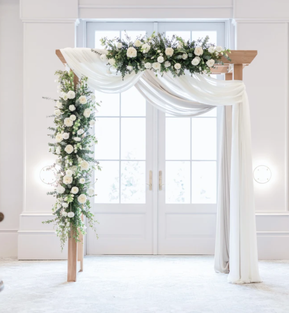 Tropical-White-Canopy-Flower-Decorations